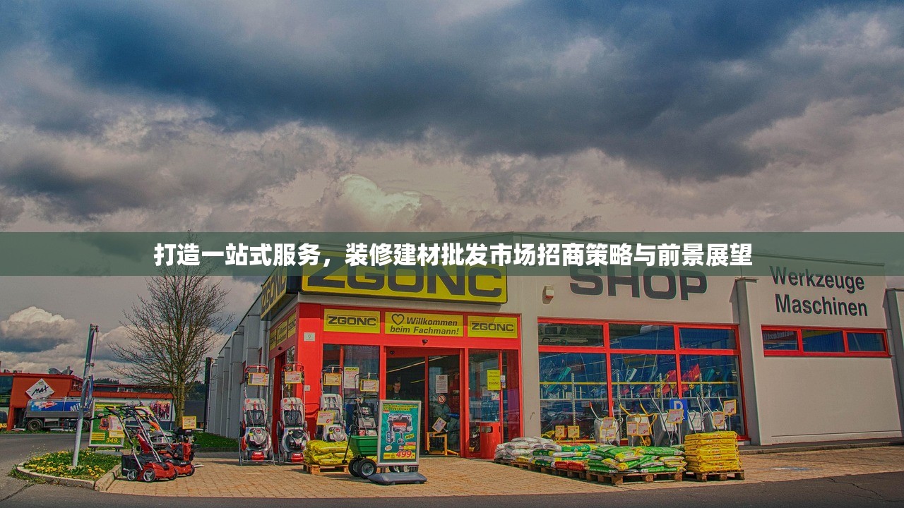打造一站式服务，装修建材批发市场招商策略与前景展望