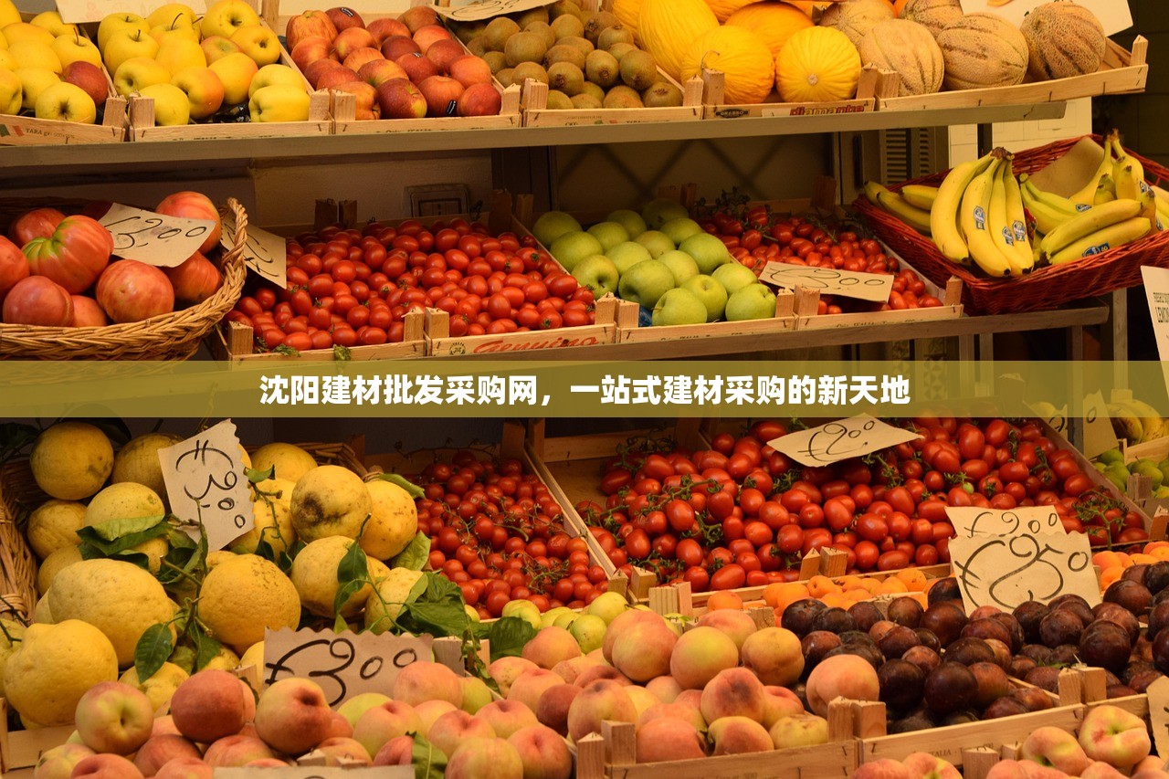 沈阳建材批发采购网，一站式建材采购的新天地