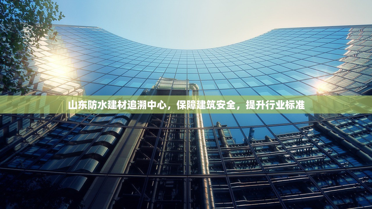 山东防水建材追溯中心，保障建筑安全，提升行业标准