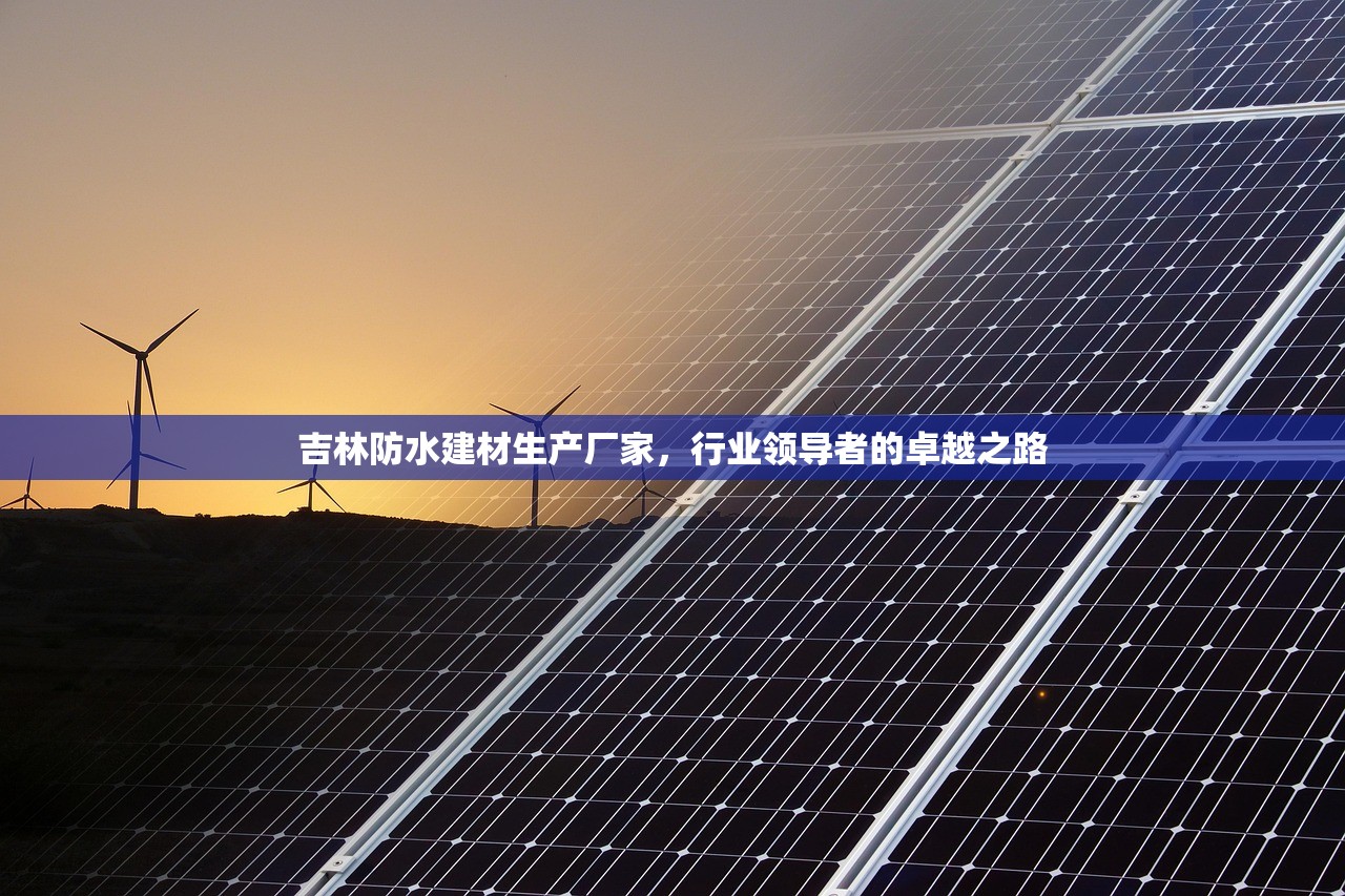 吉林防水建材生产厂家，行业领导者的卓越之路