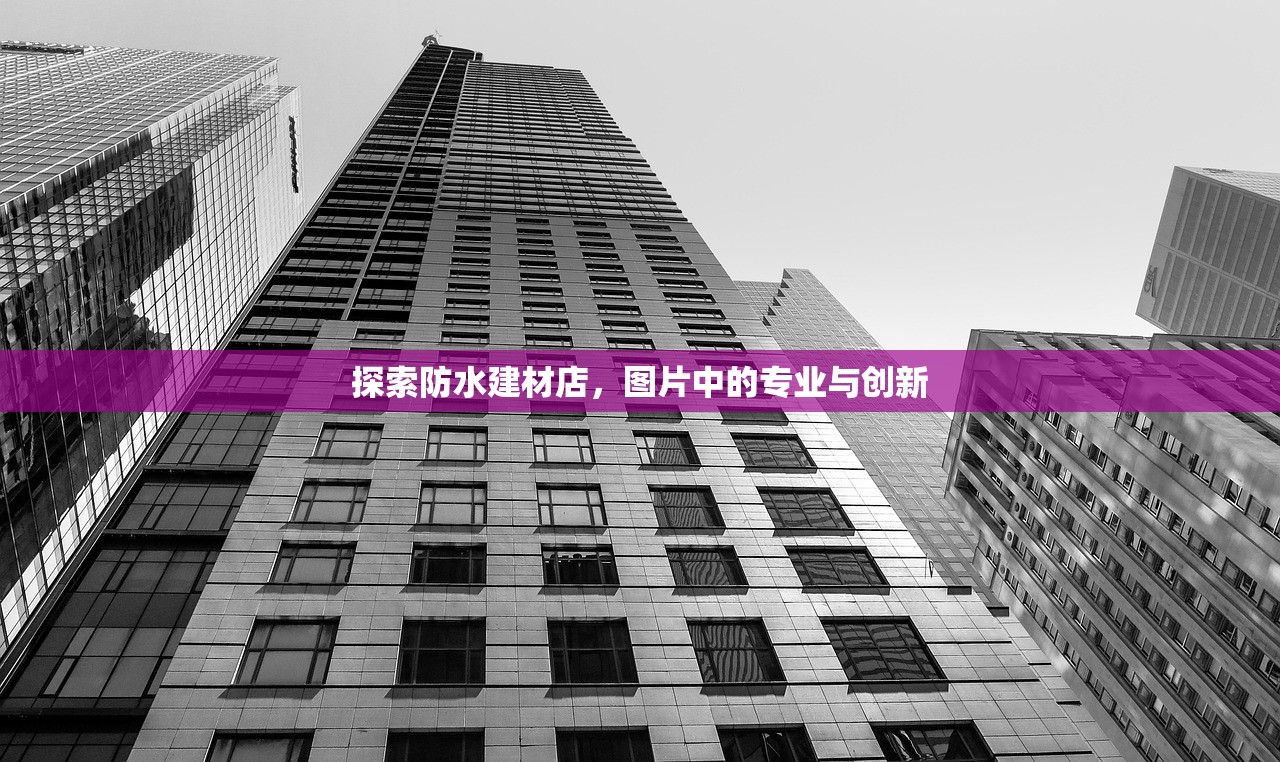 探索防水建材店，图片中的专业与创新