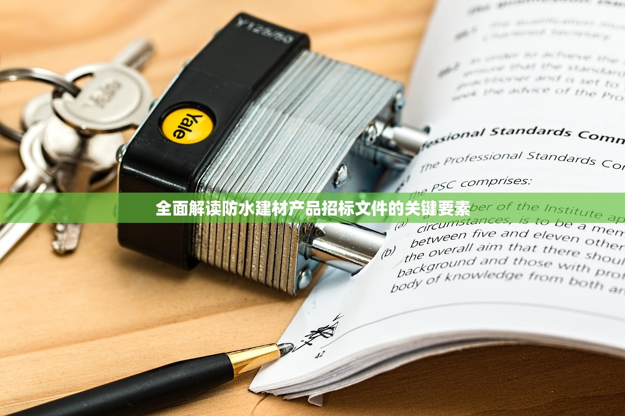 全面解读防水建材产品招标文件的关键要素