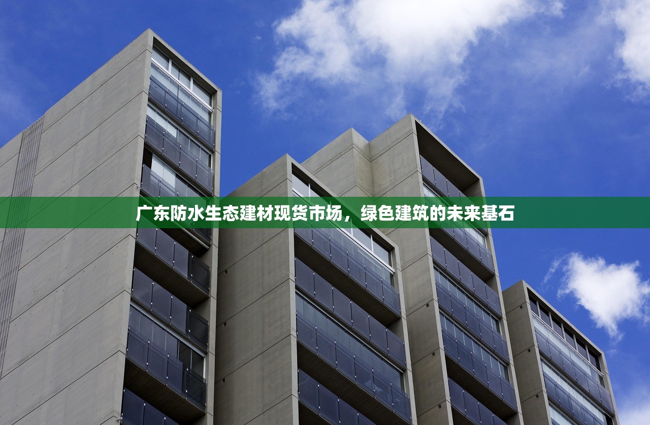 广东防水生态建材现货市场，绿色建筑的未来基石