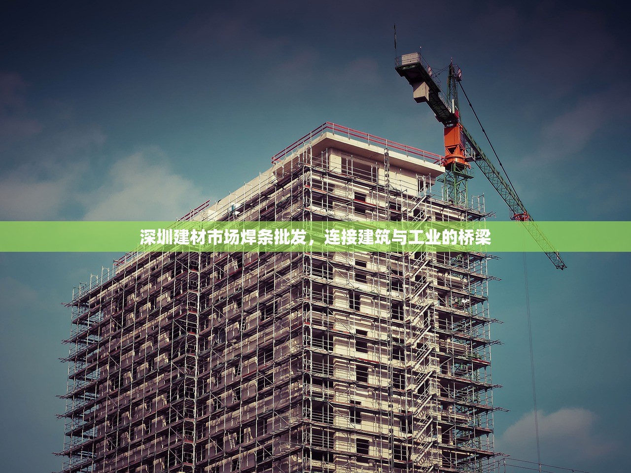 深圳建材市场焊条批发，连接建筑与工业的桥梁