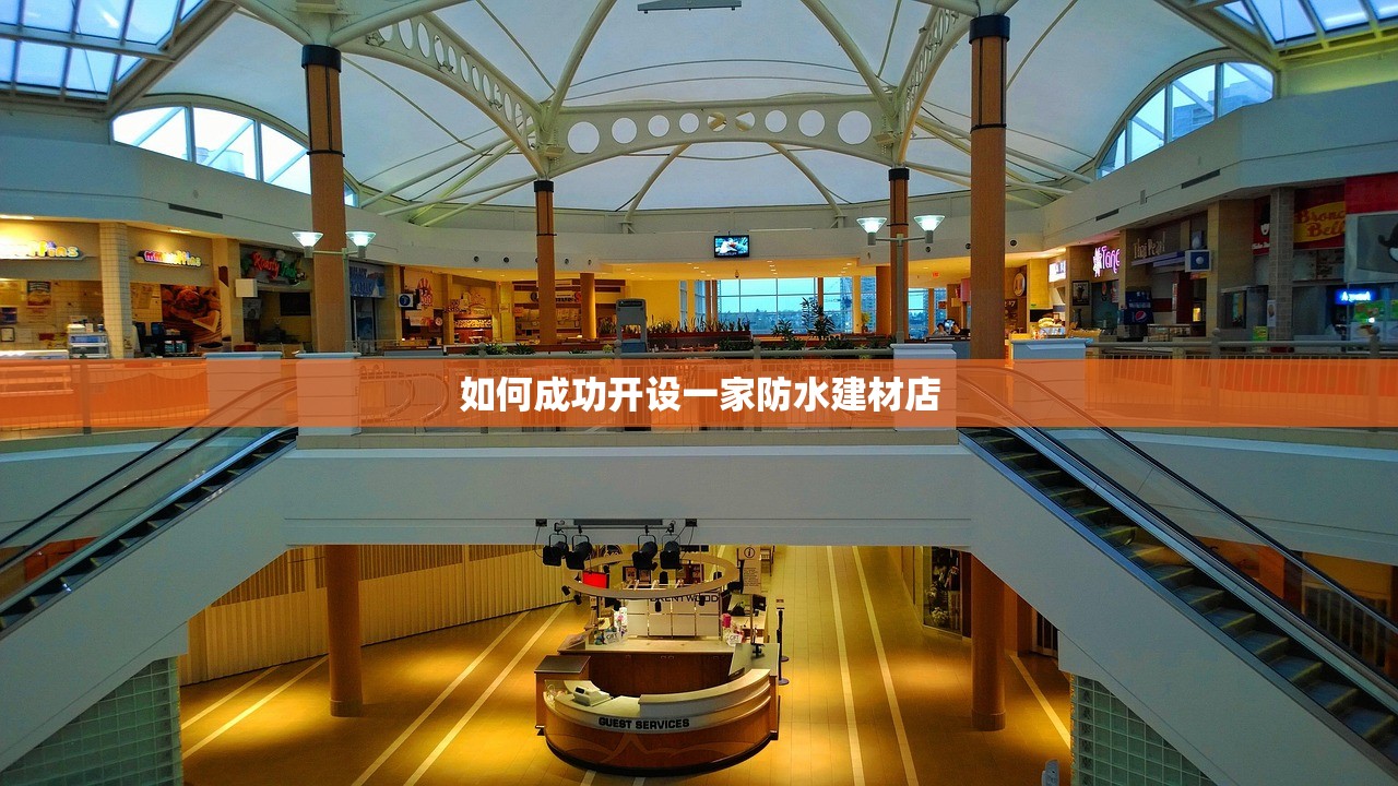如何成功开设一家防水建材店
