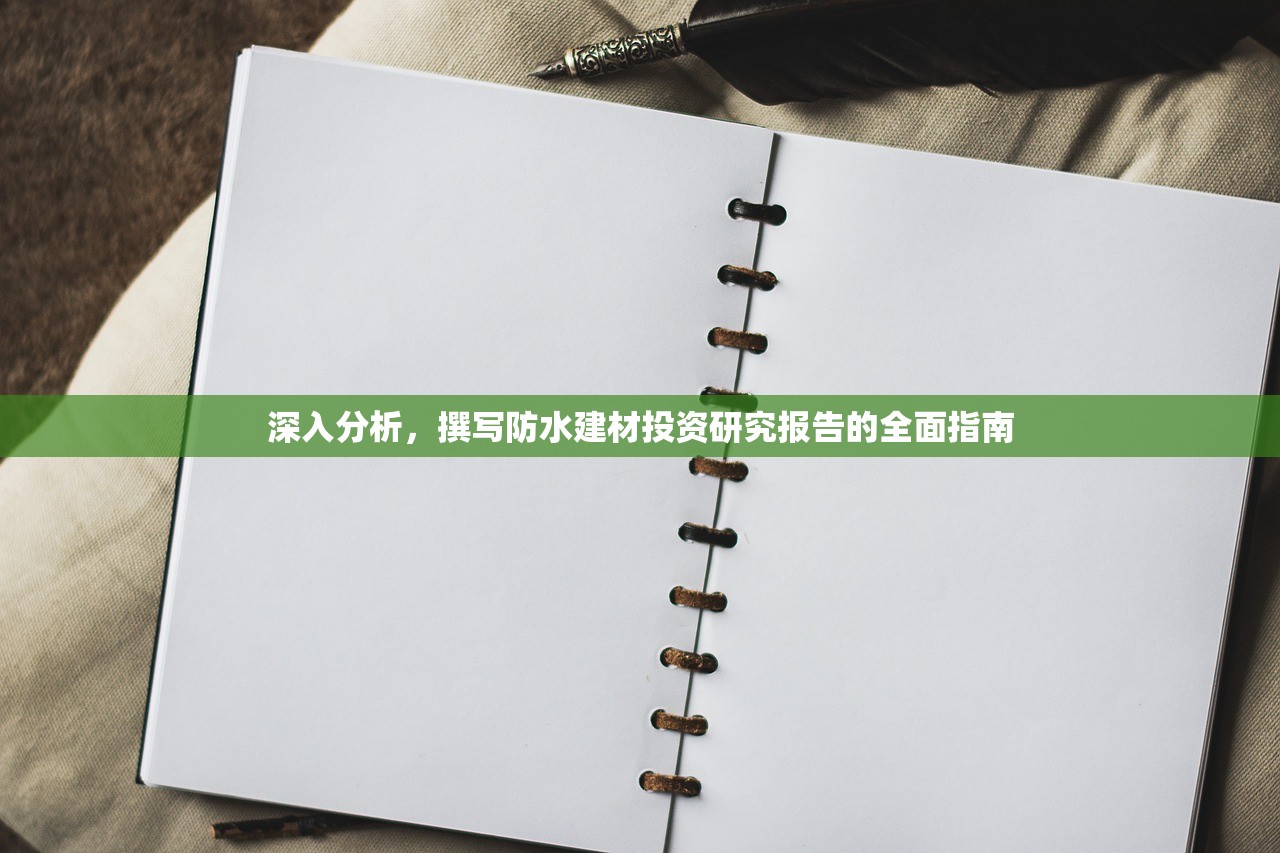 深入分析，撰写防水建材投资研究报告的全面指南