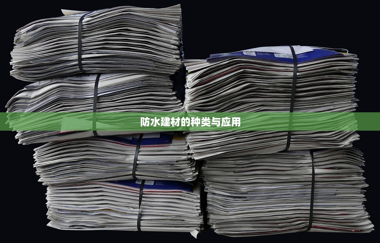 防水建材的种类与应用