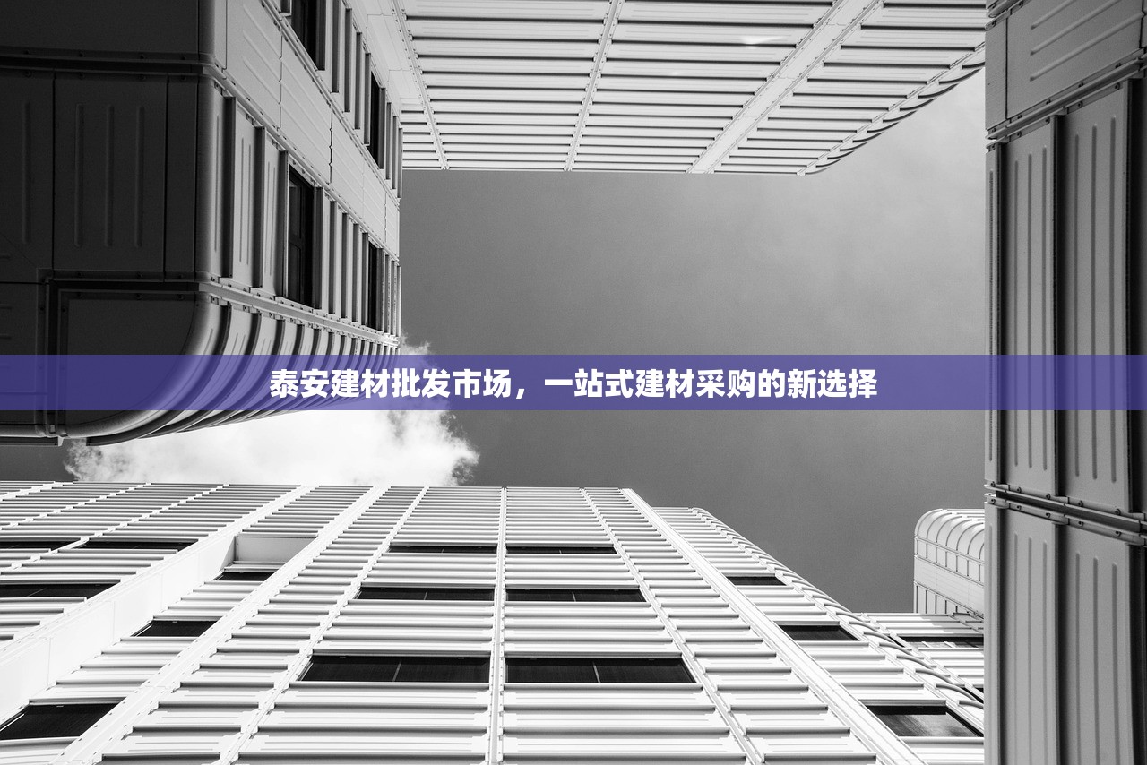 泰安建材批发市场，一站式建材采购的新选择