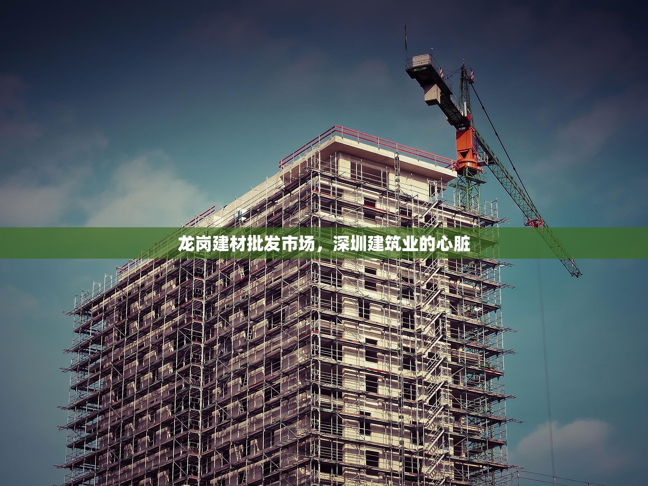 龙岗建材批发市场，深圳建筑业的心脏