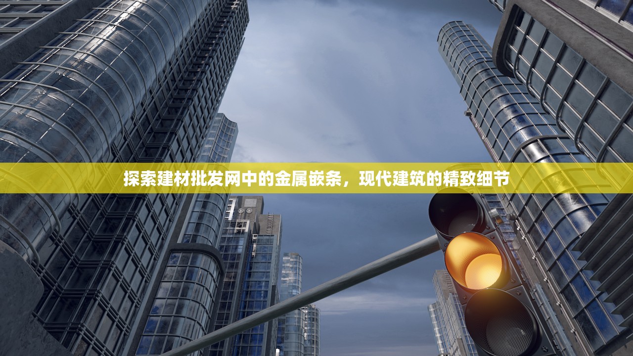 探索建材批发网中的金属嵌条，现代建筑的精致细节