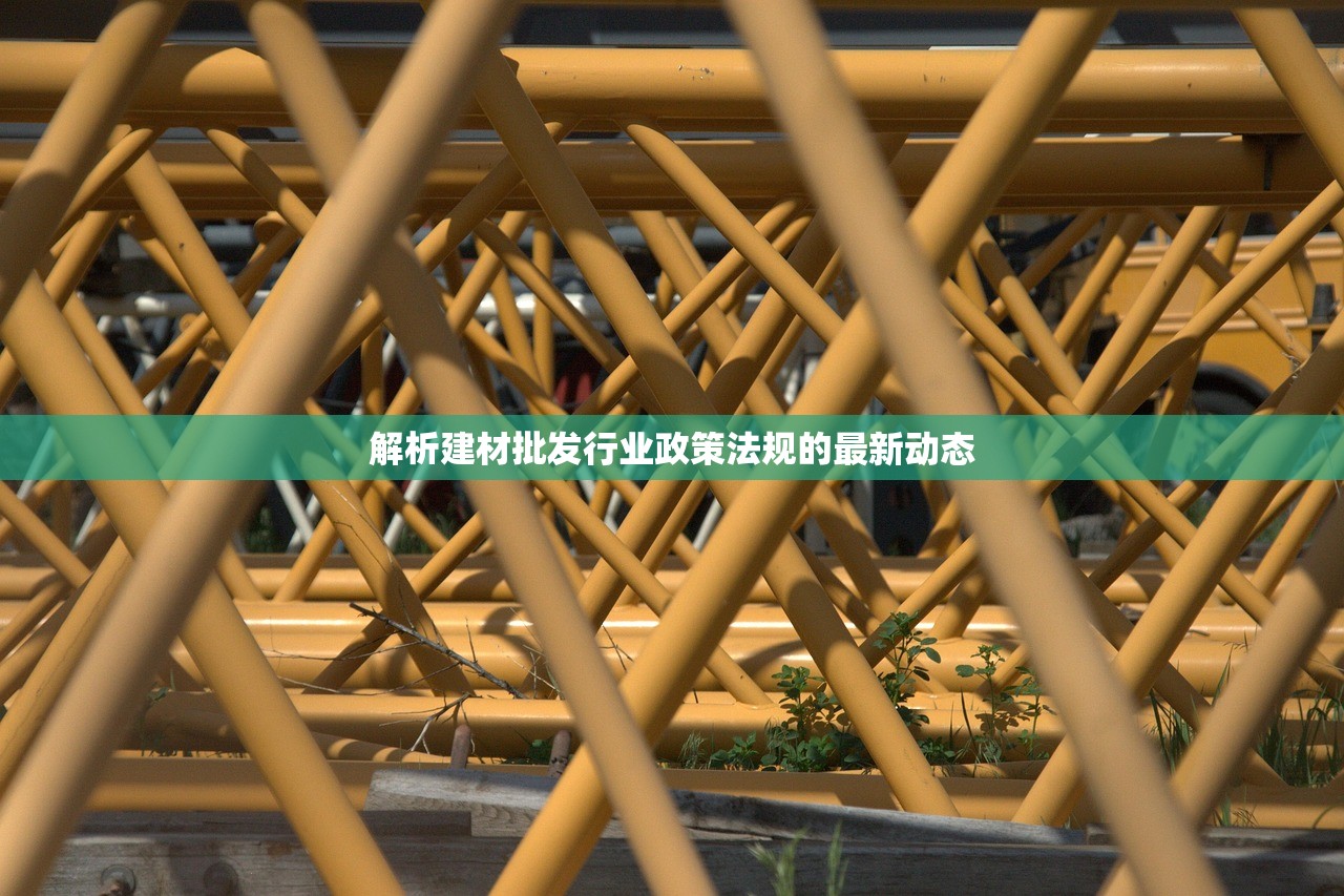 解析建材批发行业政策法规的最新动态
