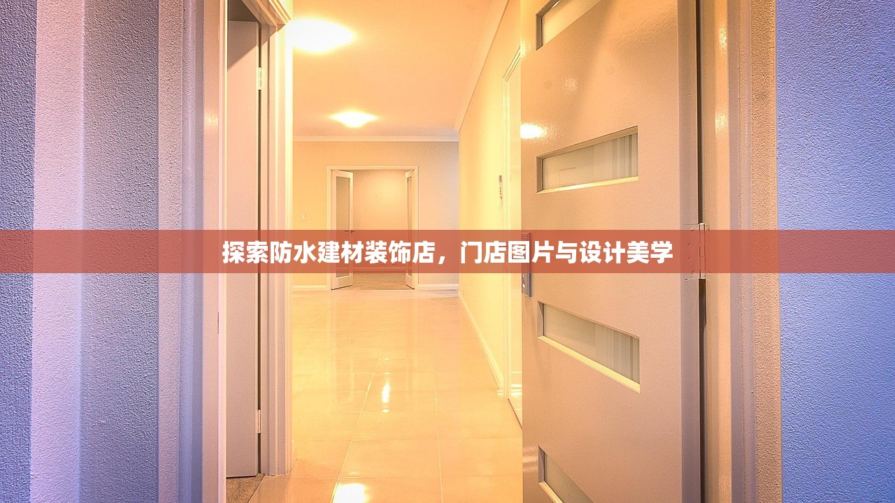 探索防水建材装饰店，门店图片与设计美学
